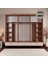Slope 6 Kapaklı Mdf Ayaklı Tasarım Country Gardırop 4