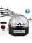 LED Işık Disko Topu Bluetooth Hoparlörlü USB Müzik Çalar Kumandalı 5