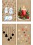20 Farklı Kraft Paketleme Kartı Yılbaşı Temalı Delikli Etiket Rustik Noel Tasarımları (Sadece Kart) 8