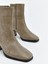 Yeni Sezon Süet Görünümlü Kadın Topuklu Bot 3