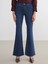Yeni Sezon Mars Flare Kadın Jean Pantolon 2