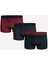 Yeni Sezon Standart Kalıp Pamuklu Esnek Erkek Boxer 3'lü 1
