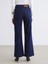 Yeni Sezon Flare Kadın Jean Pantolon 5