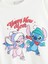 Yeni Sezon Stitch ve Angel Baskılı Kız Çocuk Kalın Sweatshirt 2