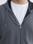 Yeni Sezon Standart Kalıp Kapüşonlu Erkek Fermuarlı Sweatshirt 3