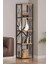 Metal Concept Kitaplık 5 Raflı Çok Amaçlı Dosya Kitap Rafı Ofis Salon Rafı 1
