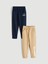 Yeni Sezon Beli Lastikli Erkek Çocuk Jogger Eşofman Alt 2'li 1