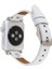 Apple Watch Uyumlu Deri Kordon 38-40-41MM St F3 Beyaz 2