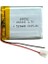 403443 3.7V 520 Mah Li-Polymer Pil DEVRELI/1.5A 1