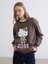 Yeni Sezon Hello Kitty Baskılı Kadın Kalın Sweatshirt 1