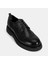 Erkek Siyah Bağcıklı Deri Klasik Ayakkabı 5