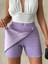 Yzlal Kapaklı Şort Etek Lila S208 (Beden: S) 3