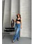 Yzlal Baggy Süper Taş Bıyık Yıkama Mavi Jeans Pantolon D2007 (Beden: 38) 5