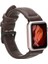 Apple Watch Uyumlu Deri Kordon 42-44-45MM Nm1-As3 Kahve 1