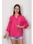 Yzlal Cepli Salaş Gömlek T1010 Fuşya (Beden: Xl) 1