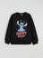 Yeni Sezon Yılbaşı Temalı Stitch Baskılı Kız Çocuk Sweatshirt 1