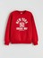 Yeni Sezon Bisiklet Yaka New York Baskılı Kız Çocuk Sweatshirt 1