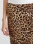Yeni Sezon Beli Lastikli Leopar Desenli A Kesim Saten Etek 3