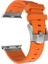 Ile Uyumlu 42MM Krd-89 Silikon Kordon Turuncu 2