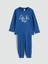 Yeni Sezon Bisiklet Yaka Erkek Çocuk Pijama Takımı 1
