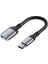 GA90 Type-C To USB 3.0 5gbps Hız Otg Adaptör Alüminyum Kasa Örgü Kablo I-Phone 15 ve Üstü 1