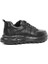 Erkek Siyah Kalın Tabanlı Deri Sneaker 5