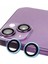 Iphone 14 Raze Metal Kamera Lens - Mavi 1