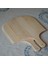 2x 14 Inç Doğal Ahşap Pizza Tepsisi Plaka Şerefli Tahta Pizza Spatula Kürek Pişirme Pişirme Bakeware Tepsisi (Yurt Dışından) 3