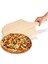 2x 14 Inç Doğal Ahşap Pizza Tepsisi Plaka Şerefli Tahta Pizza Spatula Kürek Pişirme Pişirme Bakeware Tepsisi (Yurt Dışından) 4