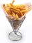 8 Pcs Patates Kızartması Stand Koni Sepet Fry Tutucu Dip Dishe Koni Atıştırmalık Kızarmış Tavuk Ekran Raf Yemek Rafları Kase (Yurt Dışından) 3