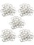 250 Pcs Zımba Kitabı Bağlayıcı 30MM Dış Çapı Gevşek Yaprak Halkası Anahtarlık (Yurt Dışından) 1