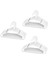 Beyaz Plastik Askılar Günlük Standart Kullanım Için Plastik Giysiler Giyim Askıları (Beyaz 60 Paket) (Yurt Dışından) 1
