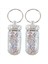 2pcs Bling Medicine Hap Şişesi Kapsül Saklama Kutusu Mini Taşınabilir Rhinestones Kristal Seyahat Kılıf Tüpleri (Renkli) (Yurt Dışından) 1