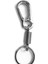 6x Sağlam Carabiner Anahtar Zinciri Anahtar Yüzük Cilalı Ana Zincir Yay Ana Zinciri Iş Bel Anahtar Zinciri Gümüş (Yurt Dışından) 3