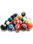 Renkli Bilardo Ball Keychain Seti 32 Pc Mini Magic Ana Zincirli Toplar Sekizball Billar Bilardo Zincirleri Aksesuarlar (Yurt Dışından) 3
