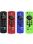 Ateş Tv Stick 4K Için Silikon Uzaktan Kumanda Kapağı 4K 3 Nesil Slip Anti-Slip Uzak Koruyucu Kılıfı (Kırmızı) (Yurt Dışından) 4