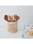 2x Rattan Yemek Çubukları Depolama El Yapımı Kaşığı Organizatör Tutucu Kalem Kalemleri Vazo Desteği (Yurt Dışından) 5