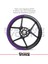 Motosiklet Jant Şeridi Jant Sticker Yarım Kaplama Daire 17-18 Inch Jant Motor Uyumlu 1