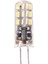 G4 LED Spot Ampul Lambası 1.5W 24 Smd 3014 Sıcak Beyaz 12V Dc (Yurt Dışından) 1
