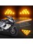 2 Adet Montaj Monte Üçgen Şeklinde LED Turn Sinyal Işığı, 12V Motosiklet Turn Sinyalleri Suzuki Honda Yamaha Için Işık (Yurt Dışından) 4