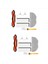 2 Set Filtre Silindir Fırça Mop Bez Xiaomi Mijia Mi Robot Vakum-Mop Essential G1 Mjstg1 Vakum Süpürge Parçaları (Yurt Dışından) 1
