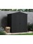 Garden&Outdoor Metal Bahçe Depolama Kulübesi Siyah 1