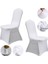 10 Adet Sandalye Kapağı Düğün Partisi Yemek Sandalye Dekorasyon Kapakları Için Streç Slipcovers (Yurt Dışından) 2