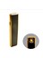 Kızaklı Gold USB Şarjlı Çakmak Alevsiz Elektronik Çakmak Rüzgarda Sönmez Kablo Dahil 4