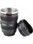 Kamera Lens Görünümlü Çelik Termos Kupa Bardak 1