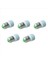 5x E27 Ila GU10 LED LED Cfl Ampul Lamba Adaptör Dönüştürücü Dönüştürücü Vidalı Soket (Yurt Dışından) 1