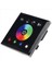 2x DC12V-24V Rgb/rgbw Duvara Monte Dokunmatik Panel Denetleyici Cam Panel Dimmer Anahtar Kontrolörü LED Şeritler Için Siyah (Yurt Dışından) 2