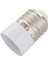 2x E27 Ila E14 Taban LED Lıge Lamp Lamp Ampuktır Adaptör Dönüştirici (Yurt Dışından) 4