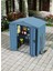 Garden&Outdoor Metal Bahçe Depolama Kulübesi Mavi 1