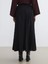 Yeni Sezon Beli Fermuarlı Kloş Etek 4